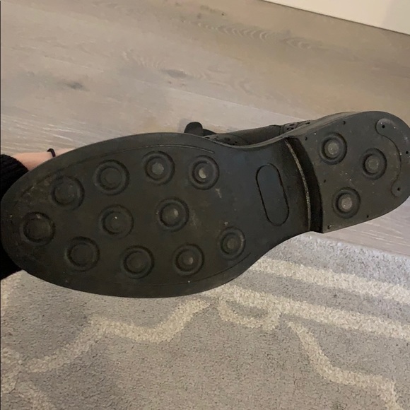 Black short biker boot - Picture 3 of 8